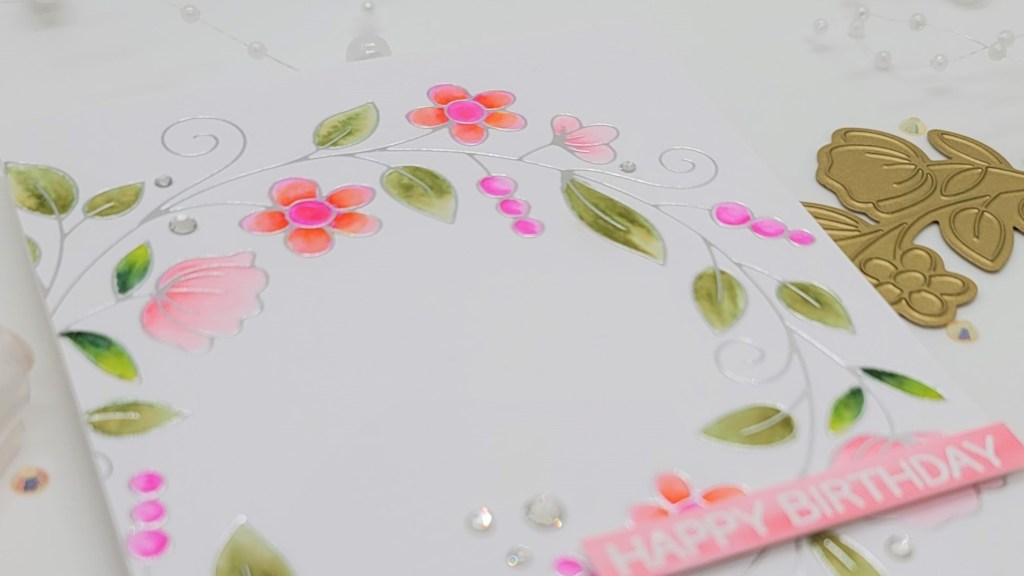 Altenew Flower Wreath Hot Foil Plate