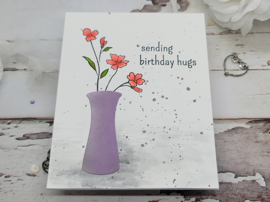 Tranquility Rose Stamp Set, Elements of Floral Composition – AECP