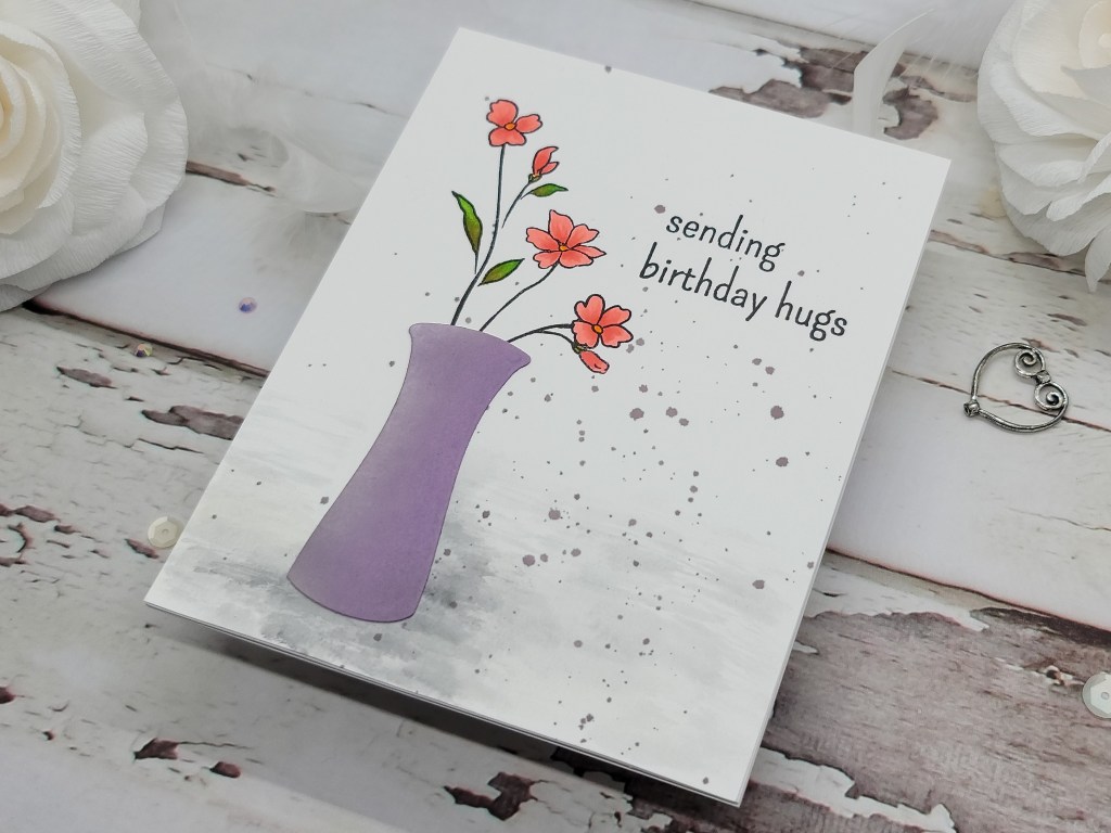 Tranquility Rose Stamp Set, Elements of Floral Composition – AECP