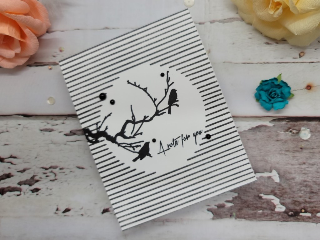 Striped Circle Stamp Set