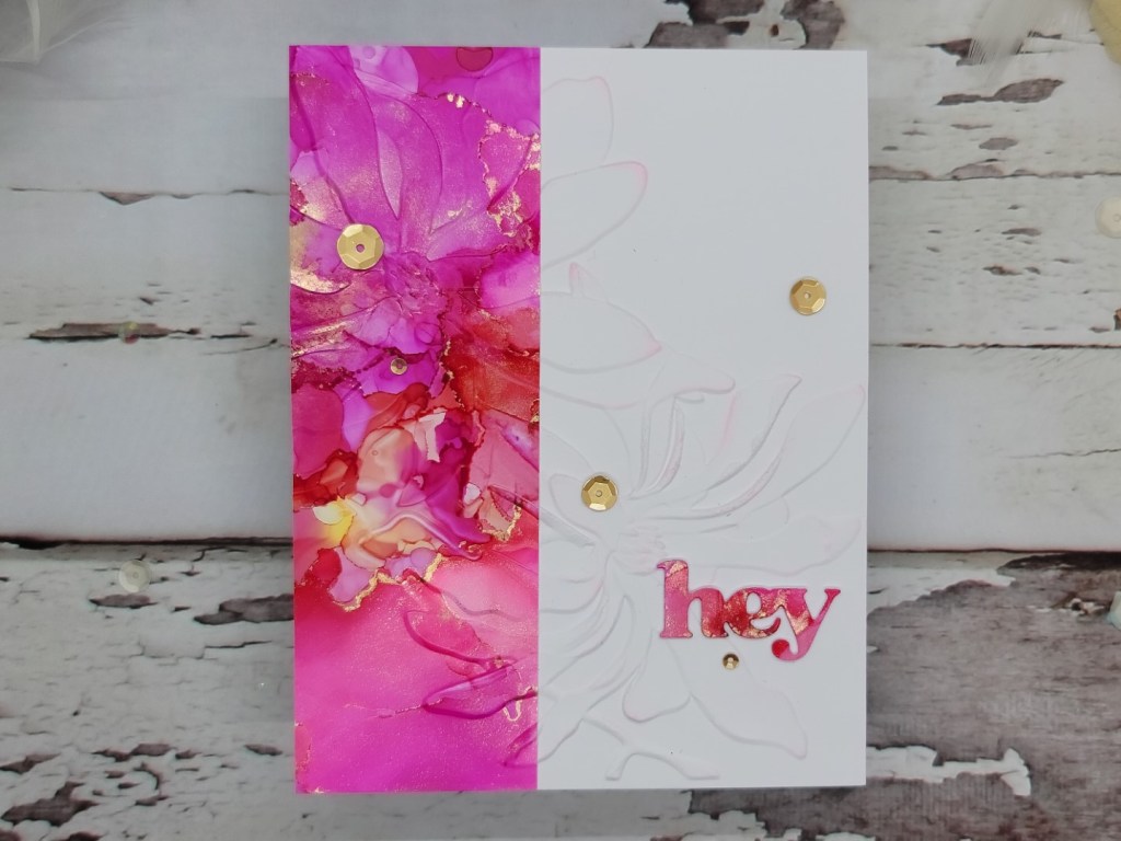 Magnolia Ballerina 3D Embossing Folder