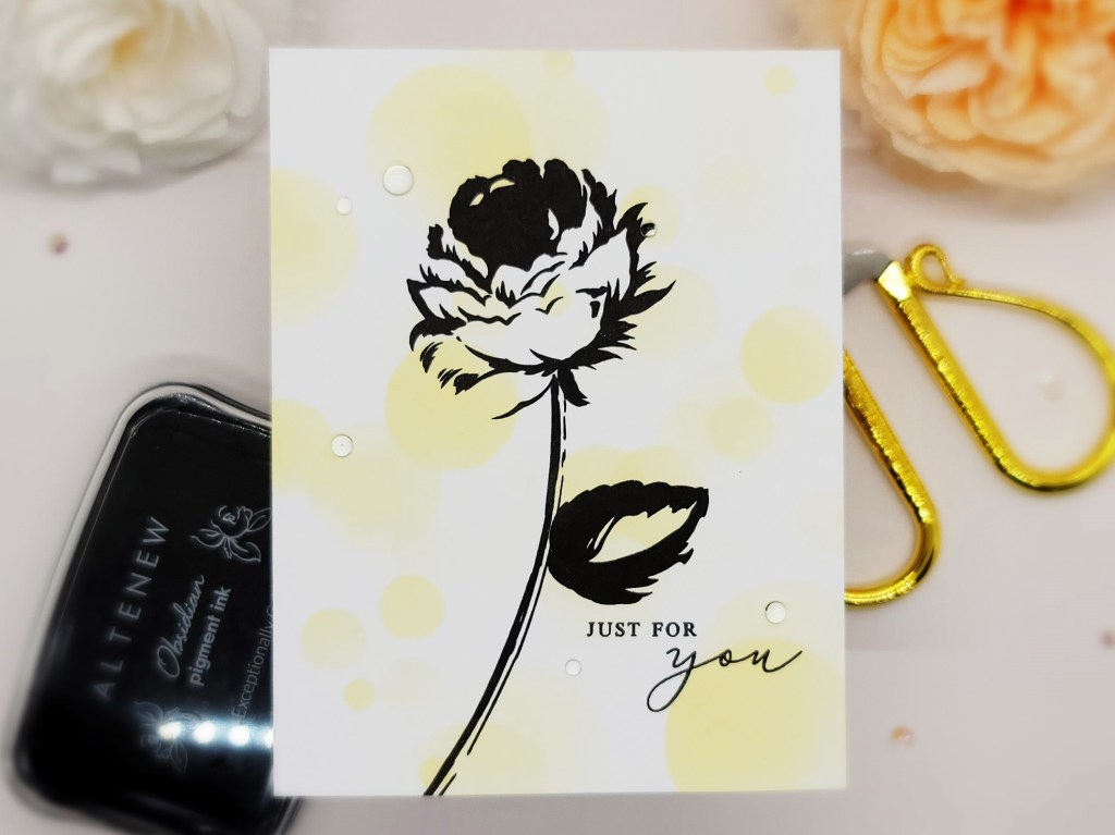 Antique Roses Stamp Layer