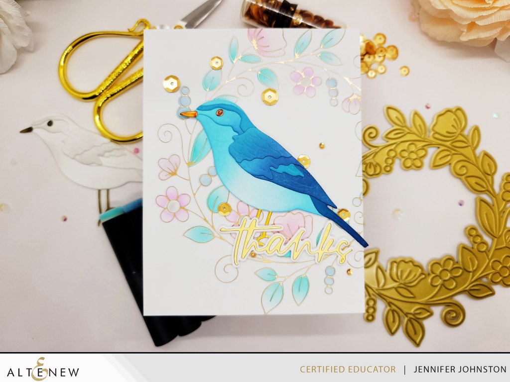 Altenew's Flower Wreath