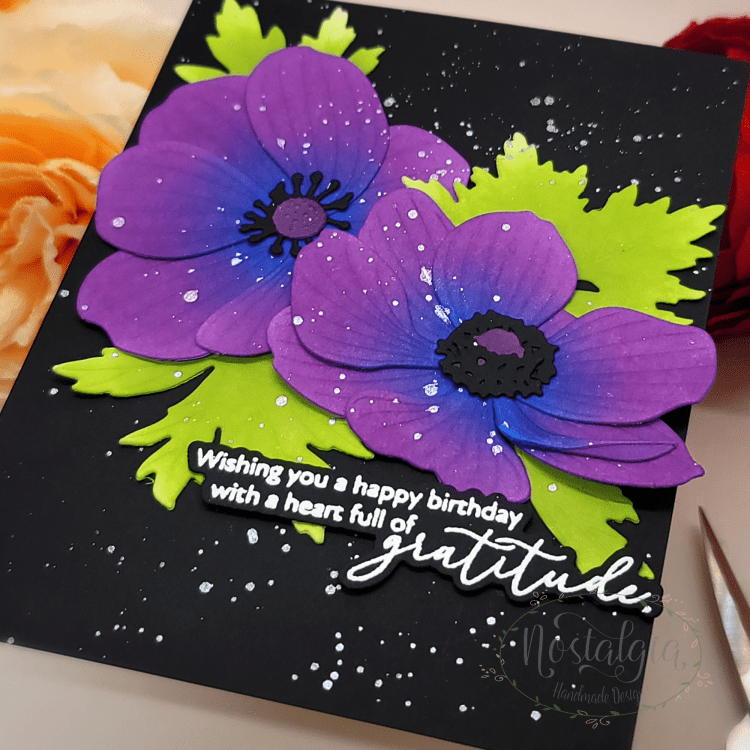 Craft-A-Flower: Anemone Blue Poppy