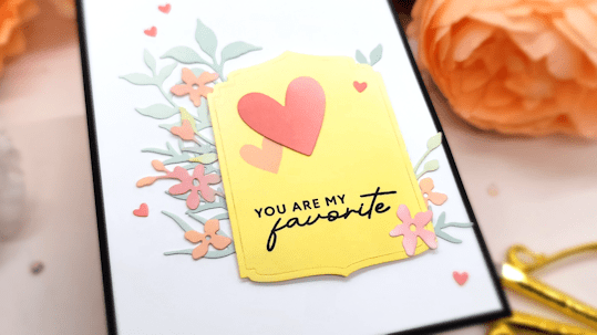 Mini Delight: Expressions of the Heart Stamp & Die Set