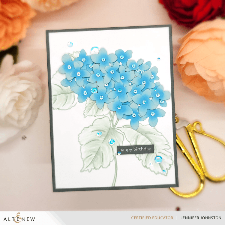 Pop-It-Up: Blooming Hydrangea Stamp & Die Set