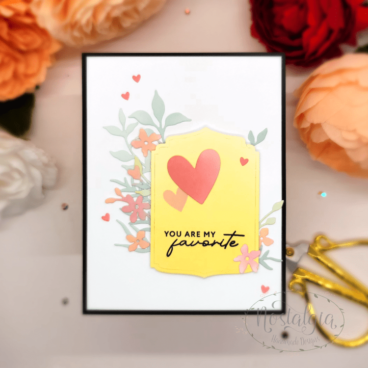 Mini Delight: Expressions of the Heart Stamp & Die Set