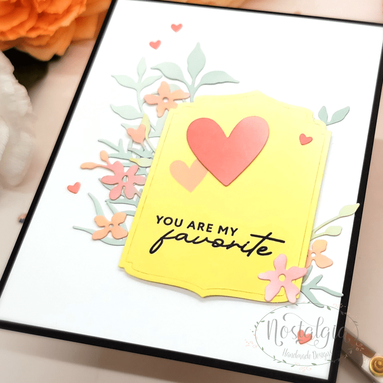 Mini Delight: Expressions of the Heart Stamp & Die Set