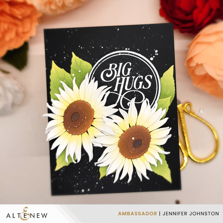 Altenew Creative Labels  - Craft-A-Flower: Sunflowers Layering Die Set
