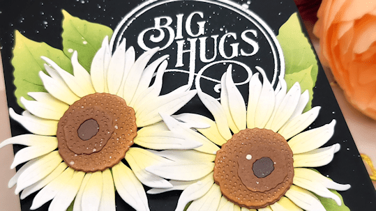 Layered Sunflower – Ink Blending, Embossing & Dimensional&nbsp;Design